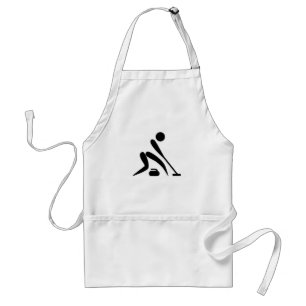 Curling Pictogram Standard Apron