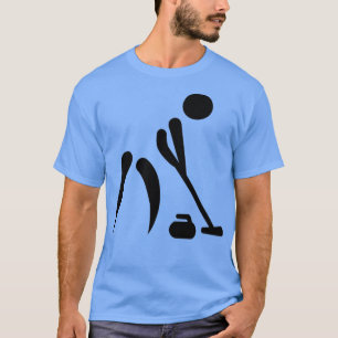 Curling player symbol T-Shirt