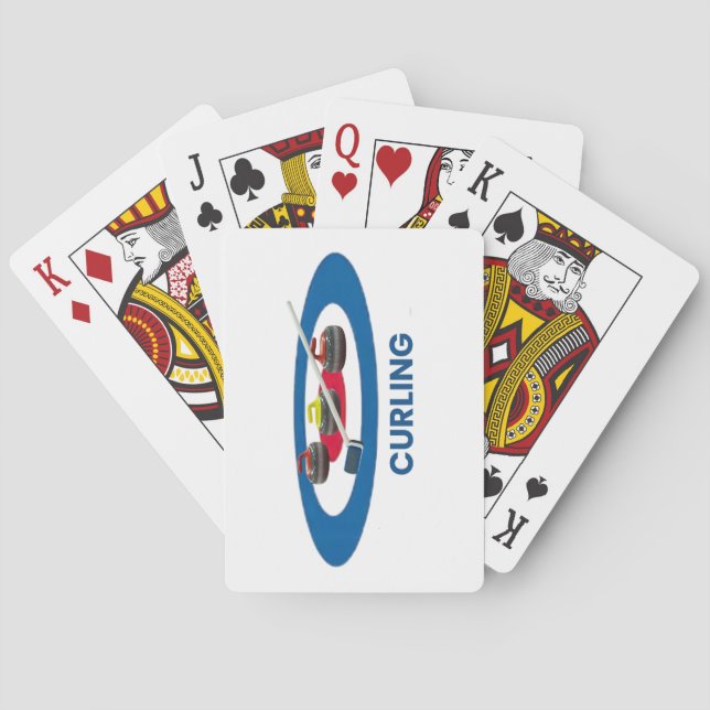 Curling Playing Cards (Back)