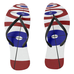 Curling Rings Flip Flops