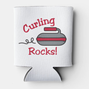 Curling Rocks Can Cooler