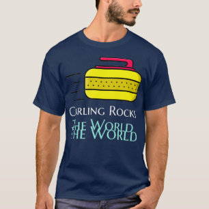 Curling Rocks the World T-Shirt