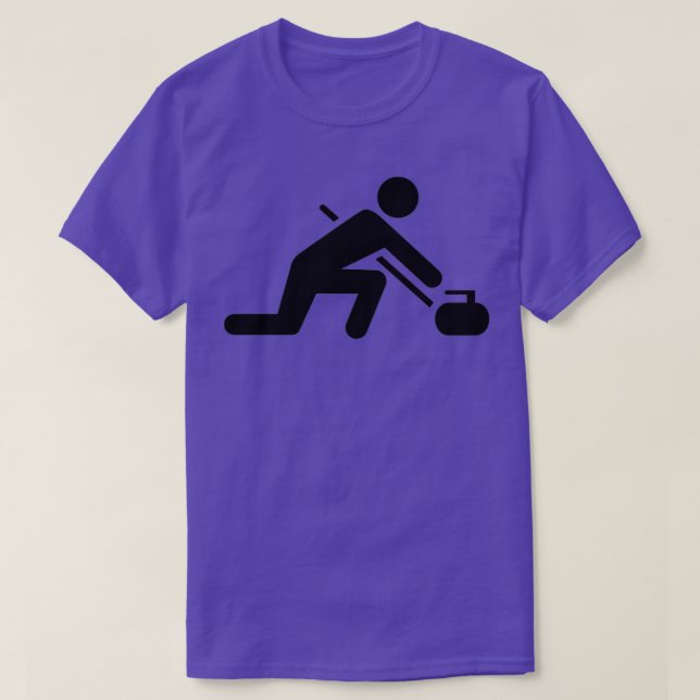 Curling Sign T-Shirt (Design Front)