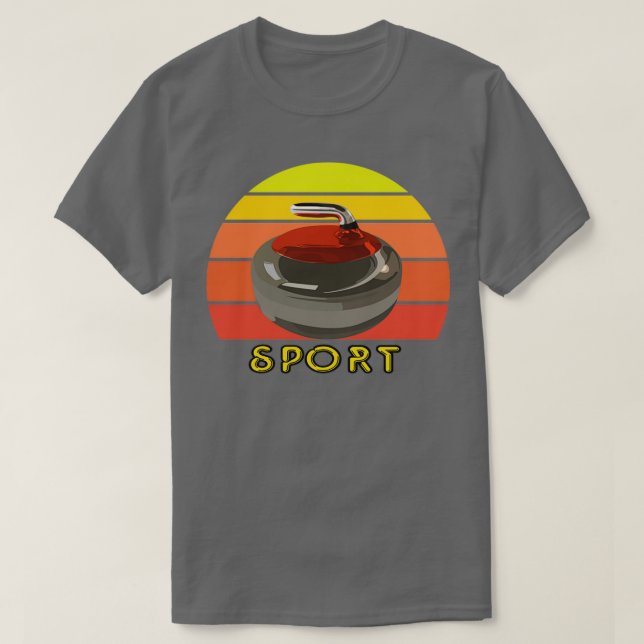 Curling sport 1 T-Shirt (Design Front)
