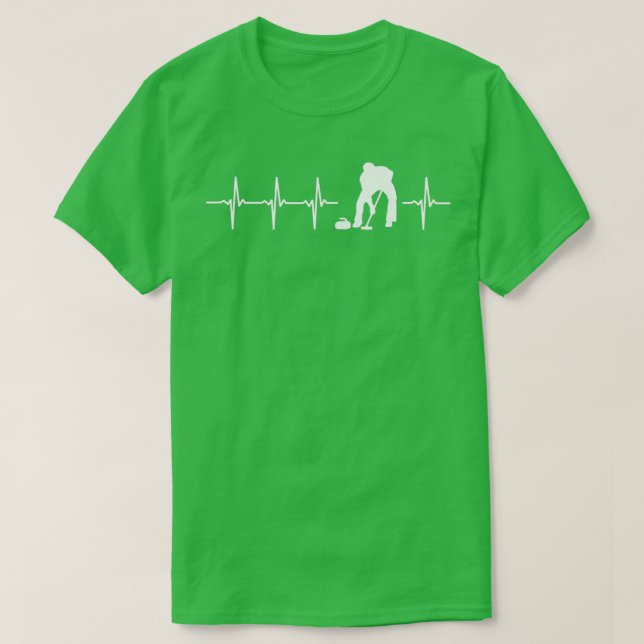 Curling Sport Gift Idea T-Shirt (Design Front)