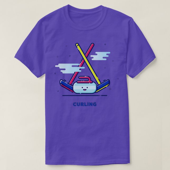 Curling sport T-Shirt (Design Front)