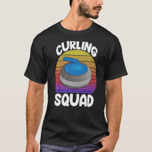 Curling Sqaud Gaming Men World's Greatest Curling T-Shirt