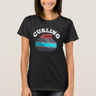 Curling Stone  Curler Player Team for Men Women Ki T-Shirt