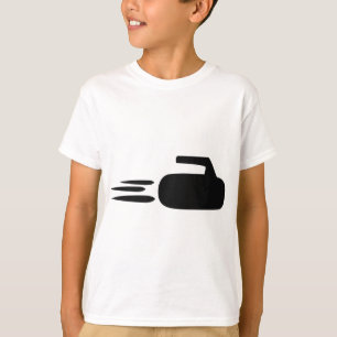 curling stone icon T-Shirt