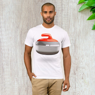 Curling Stone Mens T-Shirt