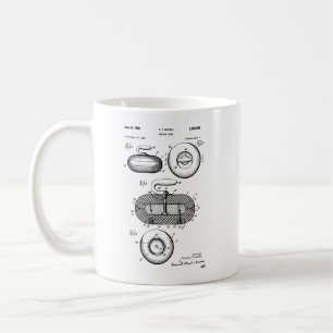 Curling Stone Patent Coffee Mug
