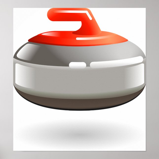 Curling Stone Poster (Front)