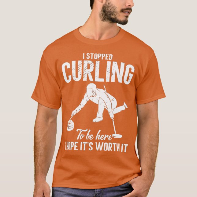 Curling T-Shirt (Front)