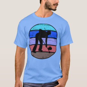 Curling Vintage Retro 2 3 T-Shirt