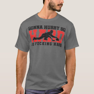 curling winter sports curler game ice sports gift T-Shirt