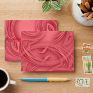 Curls Over Red Envelopes