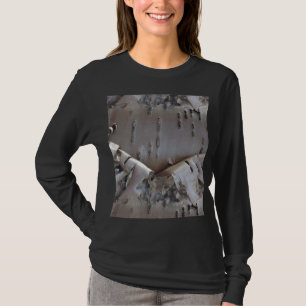 Curly Birch Bark Tree Rustic T-Shirt
