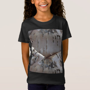 Curly Birch Bark Tree Rustic T-Shirt