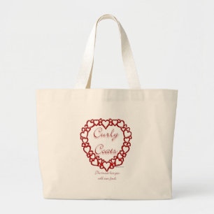 Curly-Coat True Love Large Tote Bag