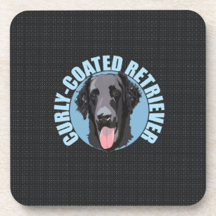 CURLY-COATED RETRIEVER COASTER