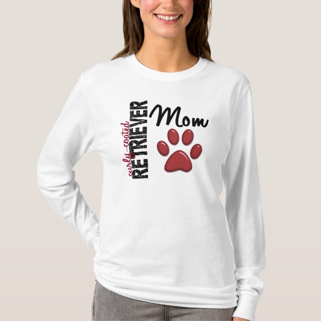 Curly-Coated Retriever Mum 2 T-Shirt (Front)