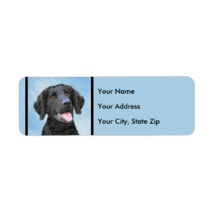 Curly-Coated Retriever Painting - Original Dog Art