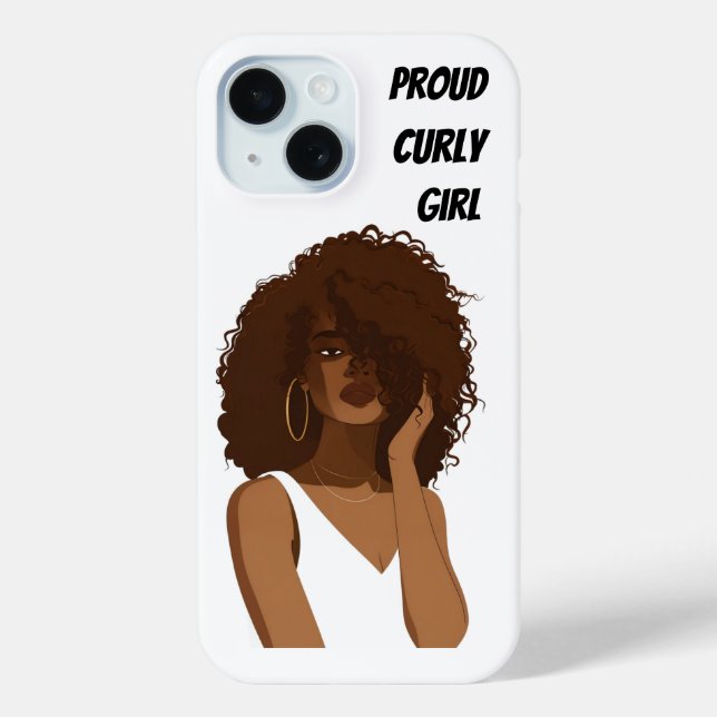 CURLY GIRL Case-Mate iPhone CASE (Back)