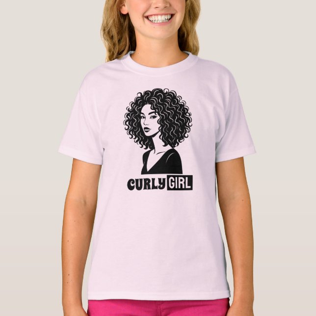 Curly Girl T-Shirt (Front)