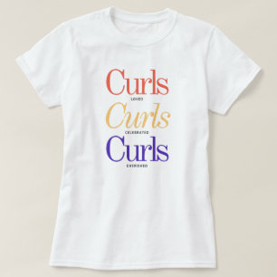Curly Hair Appreciation Hair Love Graphic Tee