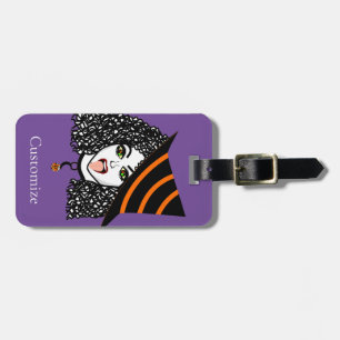 Curly-haired Witch Thunder_Cove Luggage Tag