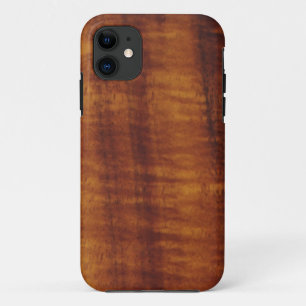 Curly Hawaiian Koa Wood Style Case-Mate iPhone Case