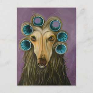 Curly Postcard