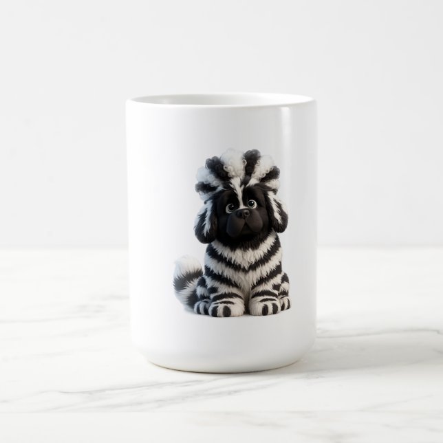Curly Top Chaos Coffee Mug (Center)