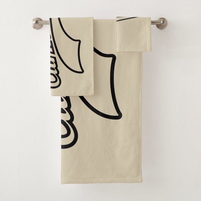 Curmudgeon Bath Towel Set (Insitu)