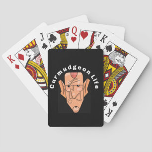 Curmudgeon Life Playing Cards