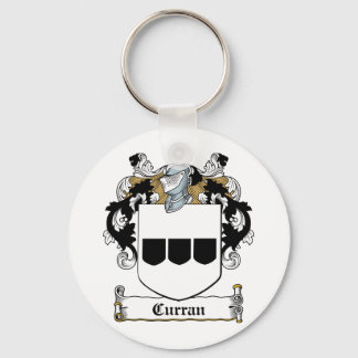 Curran Family Crest Key Ring