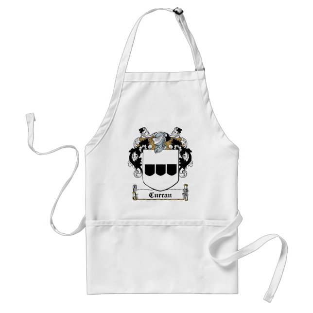 Curran Family Crest Standard Apron (Front)