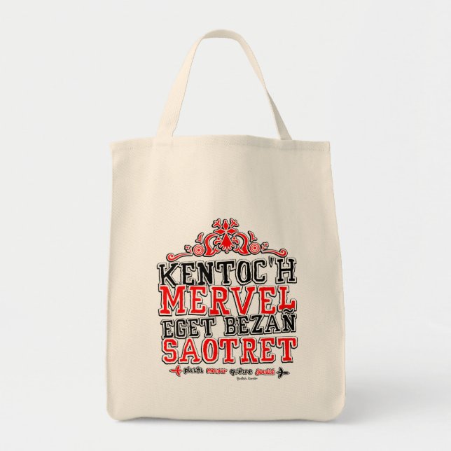 Currency of Brittany Tote Bag (Front)