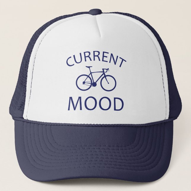 Current Mood Cycling Trucker Hat (Front)