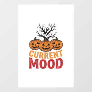 Current Mood Halloween Pumpkin Vintage Shirt Desig