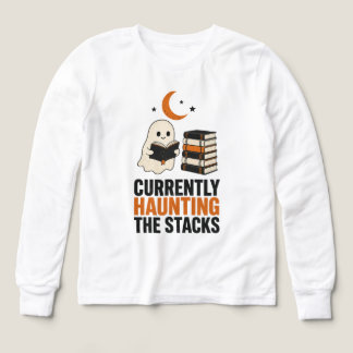 Currently Haunting the Stacks Ghost Reading Books