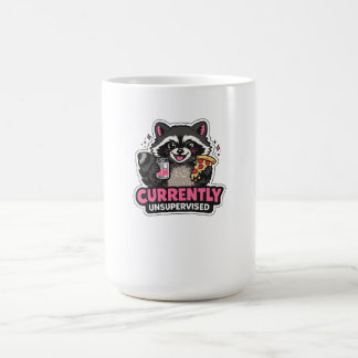 Currently Unsupervised Funny Excuse Quote Coffee Mug