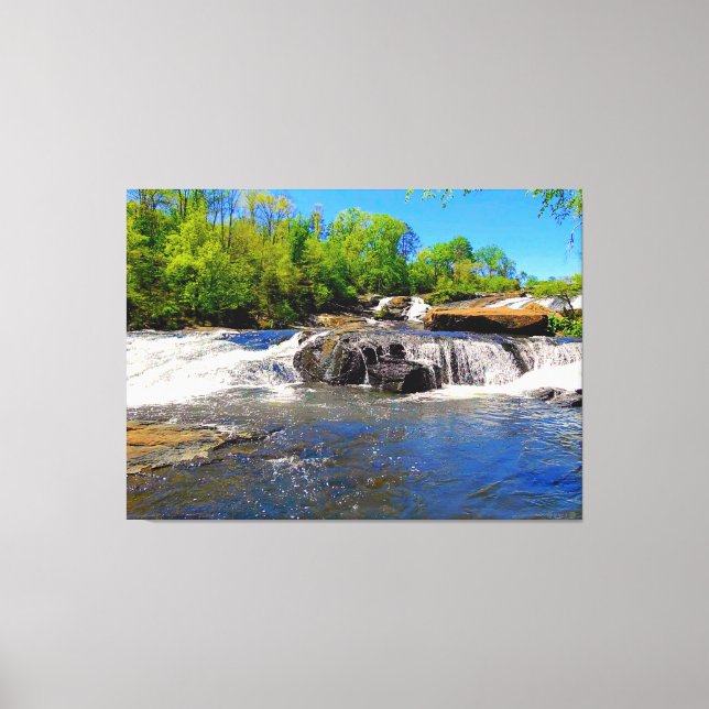Currents of Resilience Canvas Print (Front)