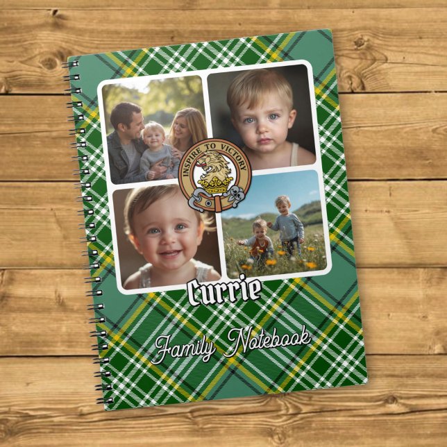 Currie Family Photo Collage Notebook (Creator Uploaded)