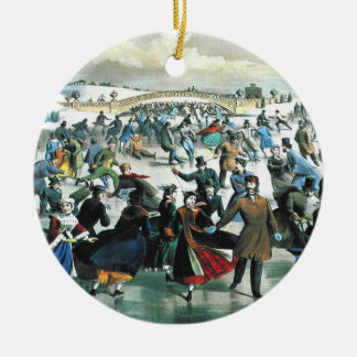Currier & Ives - Ornament - Central Park Winter