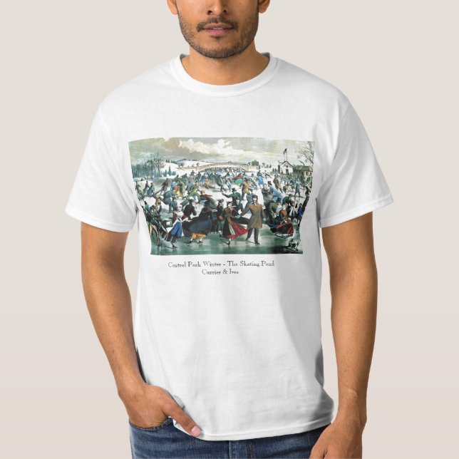 Currier & Ives - Shirt - Central Park Winter (Front)