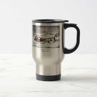 Currier & Ives - Travel Mug - The Road, Winter