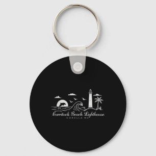 Currituck Beach Lighthouse Corolla North Carolina Key Ring