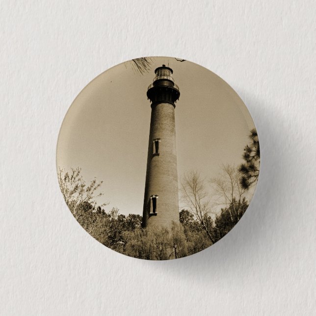Currituck Lighthouse 3 Cm Round Badge (Front)