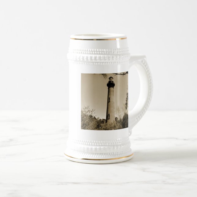 Currituck Lighthouse Beer Stein (Front Right)